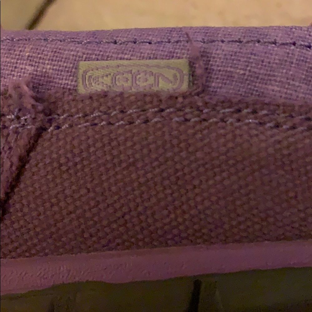 Keen Rivington MJ Youth Round Toe Canvas Purple - Picture 6 of 8